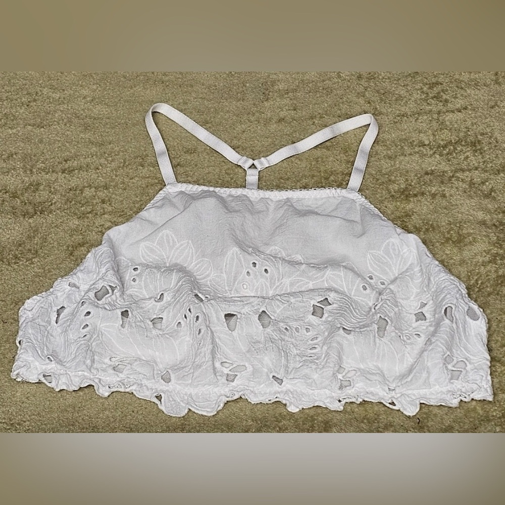 Free People Intimately Embroidered High Neck June Bralette - Large - Picture 4 of 7